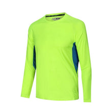 Load image into Gallery viewer, Men Long Sleeve Bodybuilding Sport Running Shirt breathable Basketball Soccer Training Fitness T Shirt