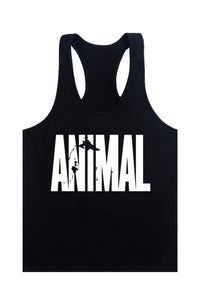 Animal Stringers Mens Tank Tops Sleeveless Shirt,tanktops Bodybuilding and Fitness Men's Singlets workout Clothes