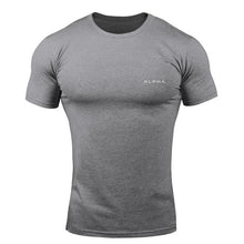 Load image into Gallery viewer, Gym Shirt Sport Shirt Men Fitness Running Shirt Man Dry Fit Short Sleeve Training T Shirt Mens Rashgard Sportswear Tshirt