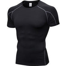 Load image into Gallery viewer, Quick Dry Compression Sport Shirt men Running Fitness t Shirt Tight rashgard Soccer Basketball Jersey Gym Demix Sportswear