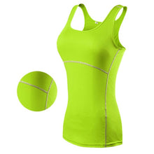 Load image into Gallery viewer, Yoga Tops Women Sexy Gym Sportswear Vest Fitness tight woman clothing Sleeveless Running shirt