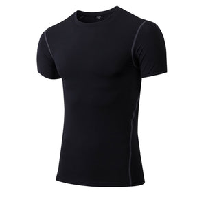 Quick Dry Compression Sport Shirt men Running Fitness t Shirt Tight rashgard Soccer Basketball Jersey Gym Demix Sportswear