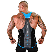 Load image into Gallery viewer, Mens Bodybuilding Tank top Gyms Fitness sleeveless shirt 2018 New Male Cotton clothing Fashion Singlet vest Undershirt