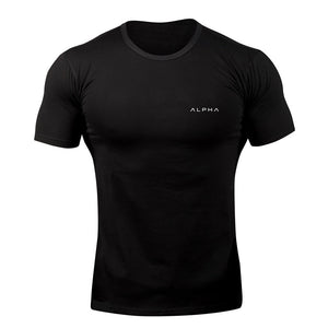 Gym Shirt Sport Shirt Men Fitness Running Shirt Man Dry Fit Short Sleeve Training T Shirt Mens Rashgard Sportswear Tshirt