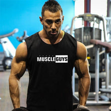 Load image into Gallery viewer, Men Tank Top Bodybuilding Stringers Tank Tops Singlet Brand gyms Clothing Sleeveless Shirt