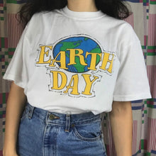 Load image into Gallery viewer, Earth Day 90s Aesthetic Women Girl&#39;s T shirt Tumblr Fashion Street Style Plus size Summer Cotton Cute Tops&amp;Tees