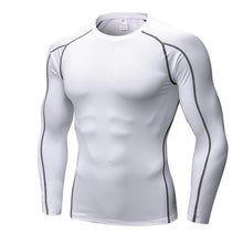 Load image into Gallery viewer, 2018 Men&#39;s Quick Dry Breathable T-Shirt Fitness Hip Hop T-Shirts Men Sport Long Sleeve Gym Fitness T Shirt