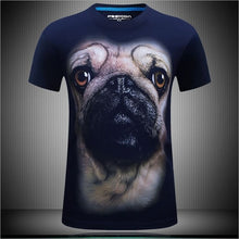 Load image into Gallery viewer, Men&#39;s animal T-Shirt orangutan/gas monkey/Wolf 3D Printed T-Shirts Men Funny tees tops tee shirt large size