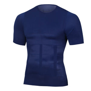 Men's Slimming Shaper Posture Vest Male Belly Abdomen For Corrector Compression Body building Fat Burn Chest Tummy Shirt Corset