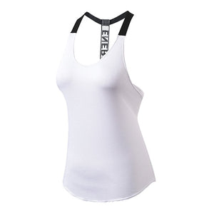 Breathable Backless Yoga Vest Solid Quick Drying Running Gym Sport Yoga Shirt Women Fitness Sleeveless Red Tank Top