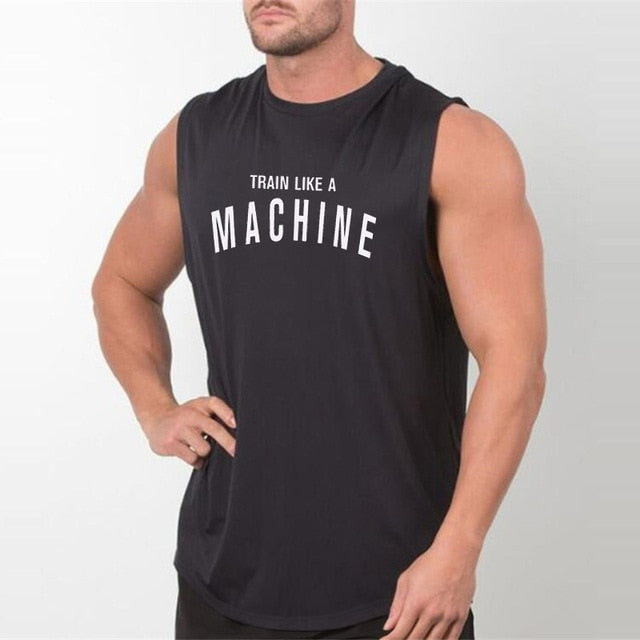 Brand Mens Tank Tops Sexy Fitness Bodybuilding Breathable Summer Singlets Slim Fitted Men's Tees Muscle Sleeveless Shirt