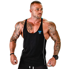 Load image into Gallery viewer, Mens Bodybuilding Tank top Gyms Fitness sleeveless shirt 2018 New Male Cotton clothing Fashion Singlet vest Undershirt