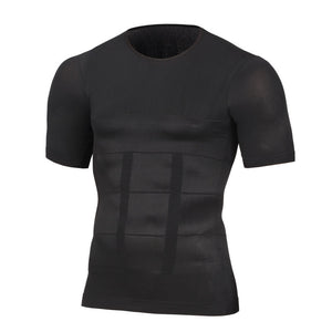 Men's Slimming Shaper Posture Vest Male Belly Abdomen For Corrector Compression Body building Fat Burn Chest Tummy Shirt Corset