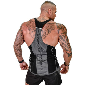 Mens Bodybuilding Tank top Gyms Fitness sleeveless shirt 2018 New Male Cotton clothing Fashion Singlet vest Undershirt