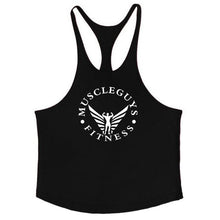 Load image into Gallery viewer, Fitness Clothing Bodybuilding Tank Top Men Gyms Stringer Singlet Cotton Sleeveless shirt Workout Man Undershirt-in Tank Tops