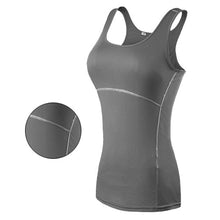 Load image into Gallery viewer, Yoga Tops Women Sexy Gym Sportswear Vest Fitness tight woman clothing Sleeveless Running shirt