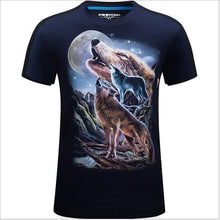 Load image into Gallery viewer, Men&#39;s animal T-Shirt orangutan/gas monkey/Wolf 3D Printed T-Shirts Men Funny tees tops tee shirt large size