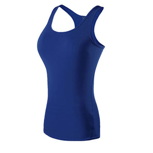 Yoga Tops Women Sexy Gym Sportswear Vest Fitness tight woman clothing Sleeveless Running shirt