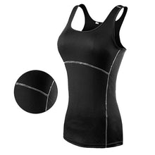 Load image into Gallery viewer, Yoga Tops Women Sexy Gym Sportswear Vest Fitness tight woman clothing Sleeveless Running shirt