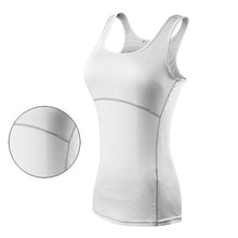 Load image into Gallery viewer, Yoga Tops Women Sexy Gym Sportswear Vest Fitness tight woman clothing Sleeveless Running shirt