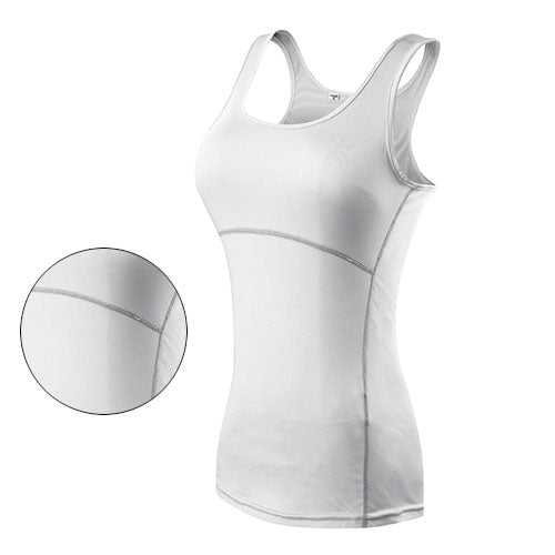 Yoga Tops Women Sexy Gym Sportswear Vest Fitness tight woman clothing Sleeveless Running shirt